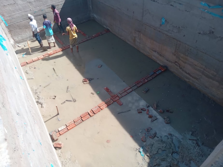 Construction work of ETP of BMCH, Brahmanbaria-min