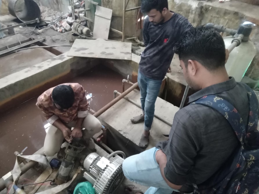 Fabrication work of ETP of Stellar Industries Co Ltd, Narayanganj-min